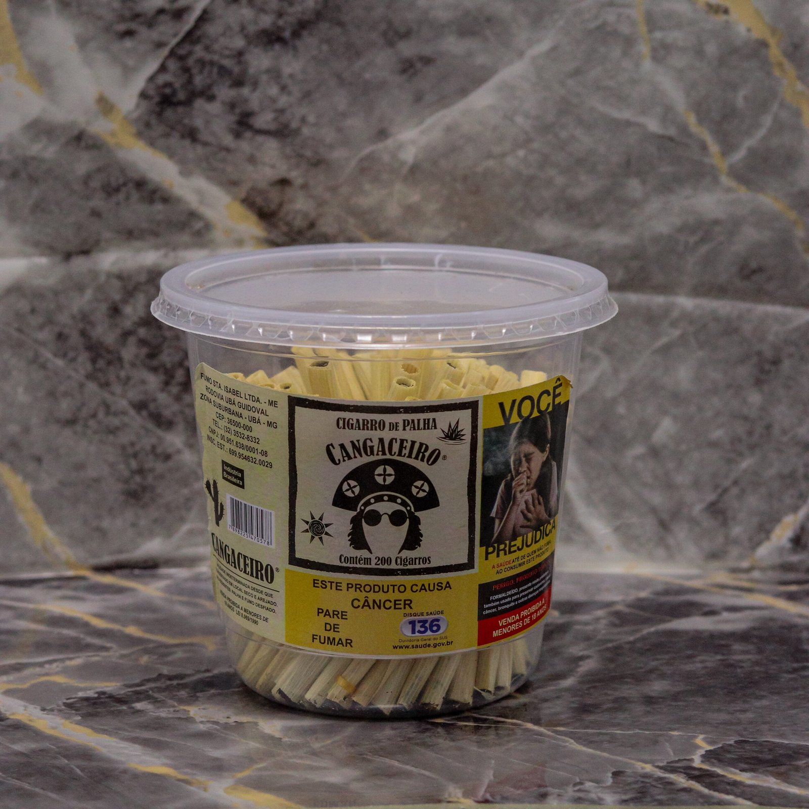 Cigarro de Palha Cangaceiro (Pote)