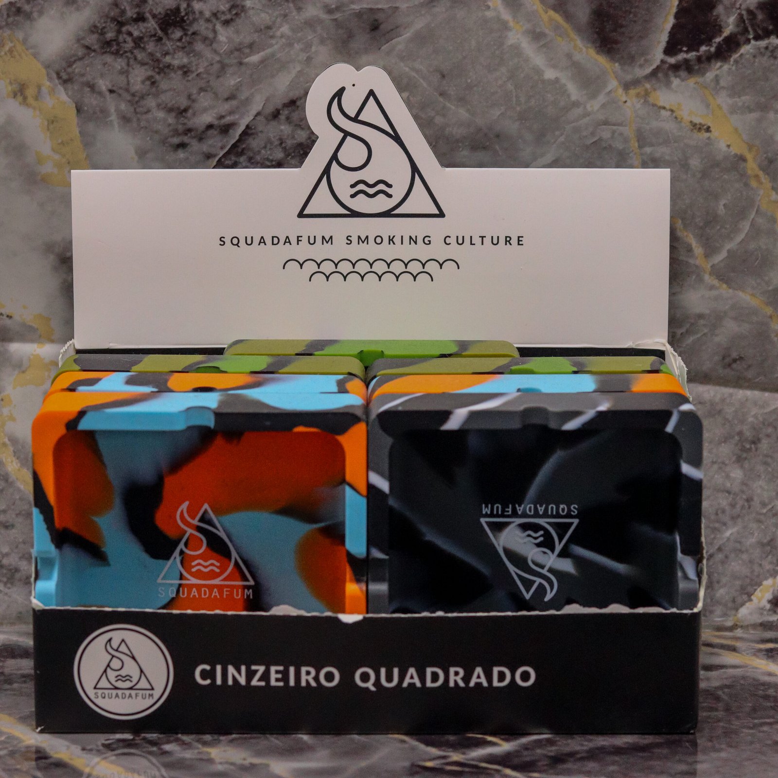 Cinzeiro Squadafum Cores Variadas (Unidade)