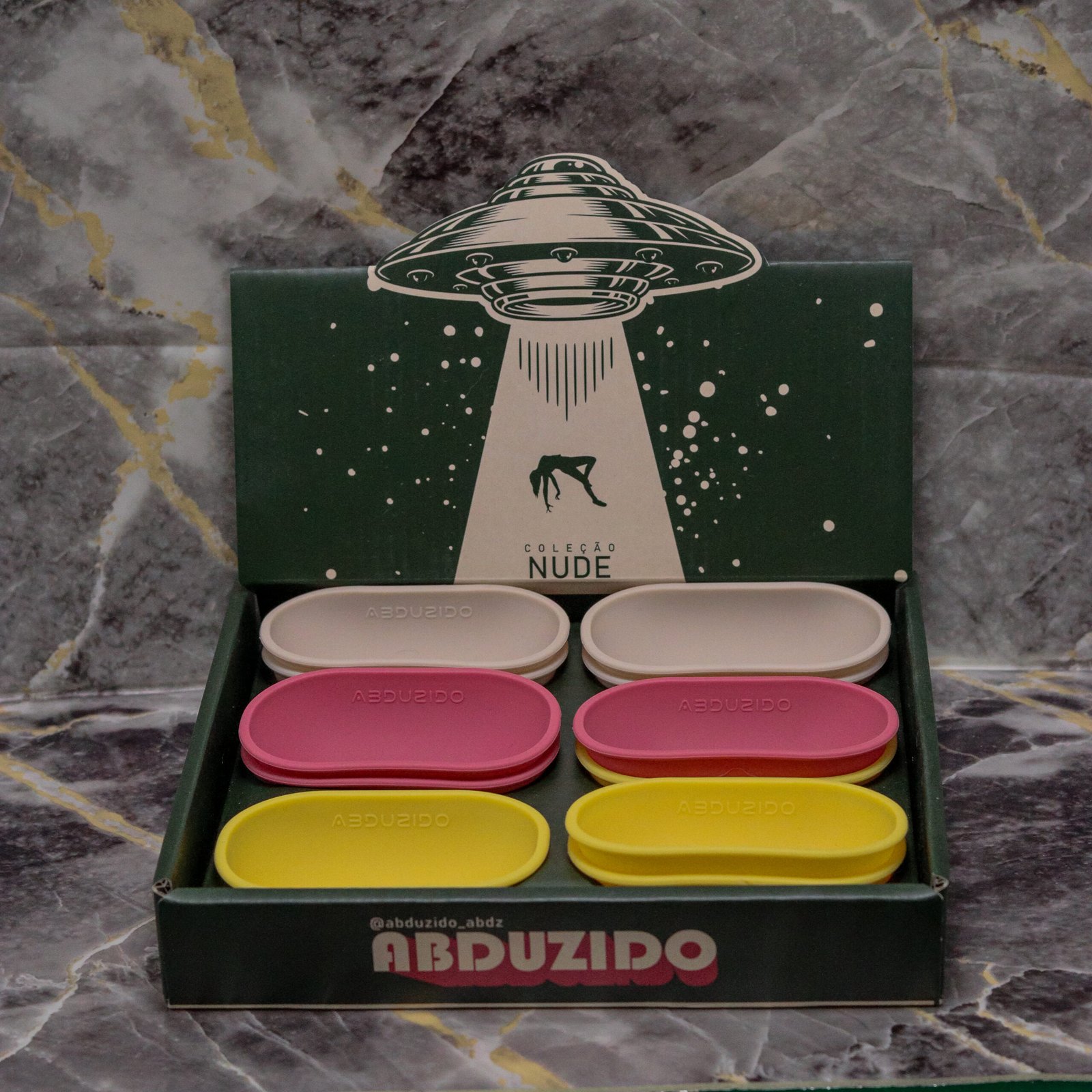 Cuia Abduzido Space Tour Nude (Com 12 Unidades)