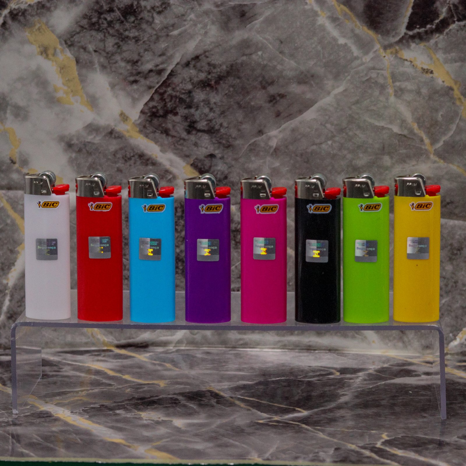 Isqueiro Bic Grande (Cartela 12 Unidades)