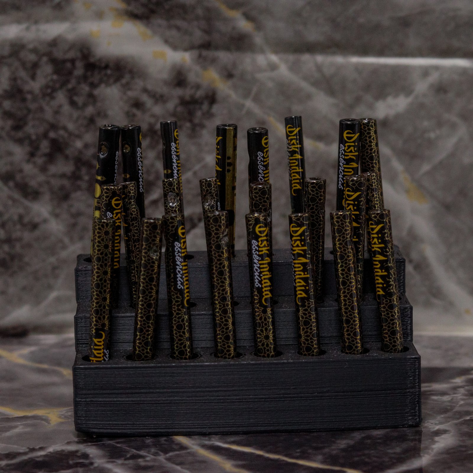 Piteira de Vidro Disk Indaia Desenhada (Unidade)