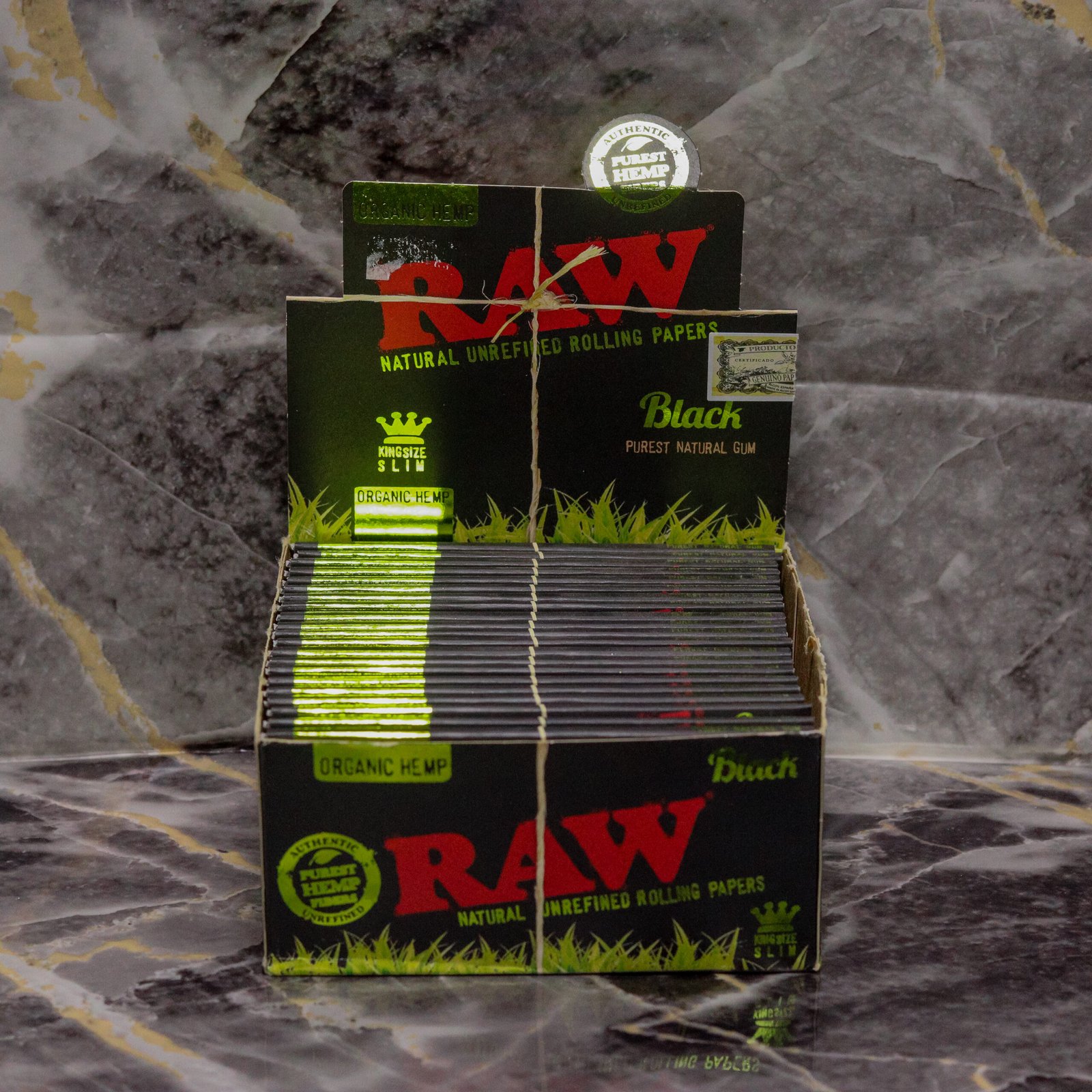 Raw Classic Black (Caixa com 50 Unidades)