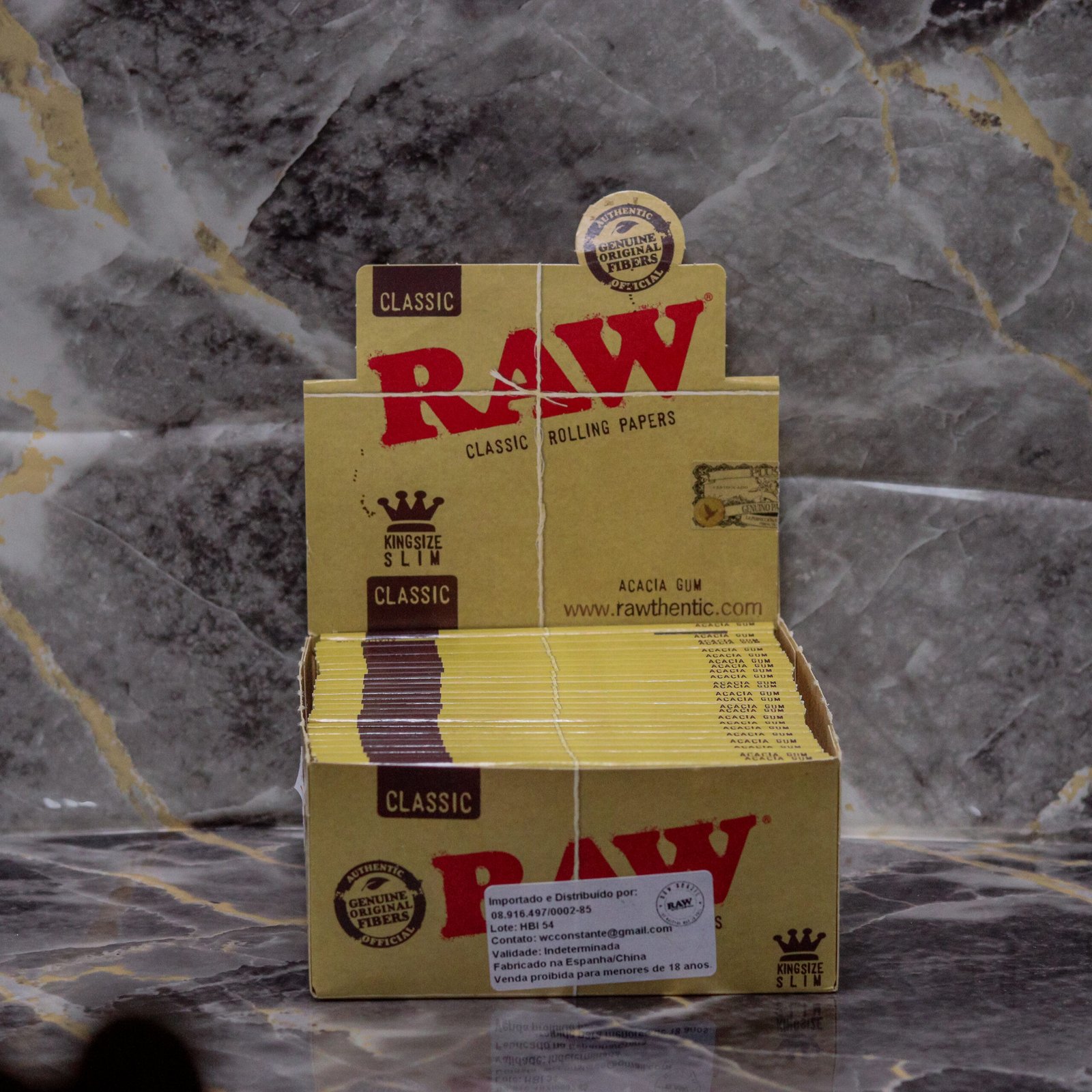 Raw Classic (Caixa com 50 Unidades)