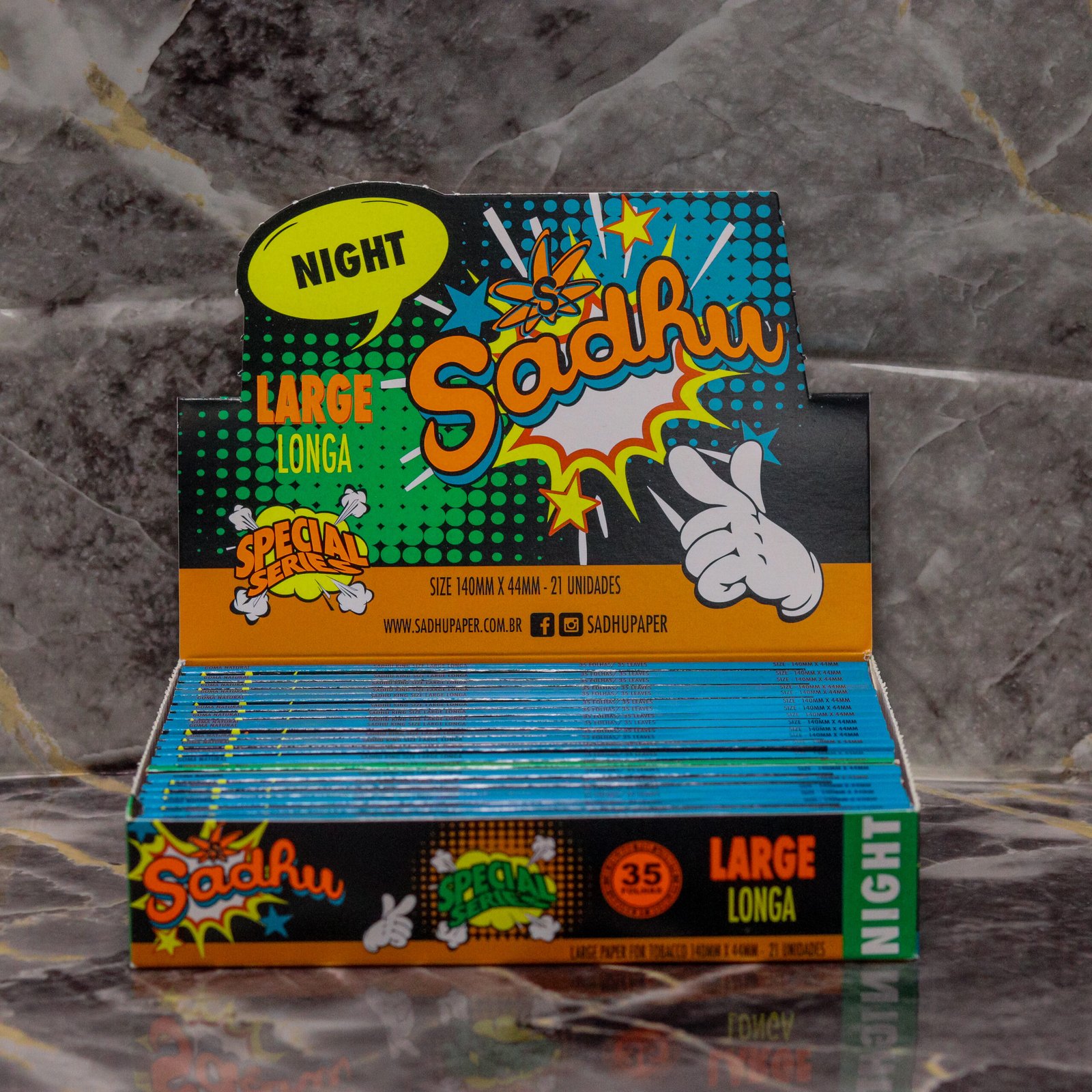 Sadhu Large Night Longa – Caixa com 25 Unidades