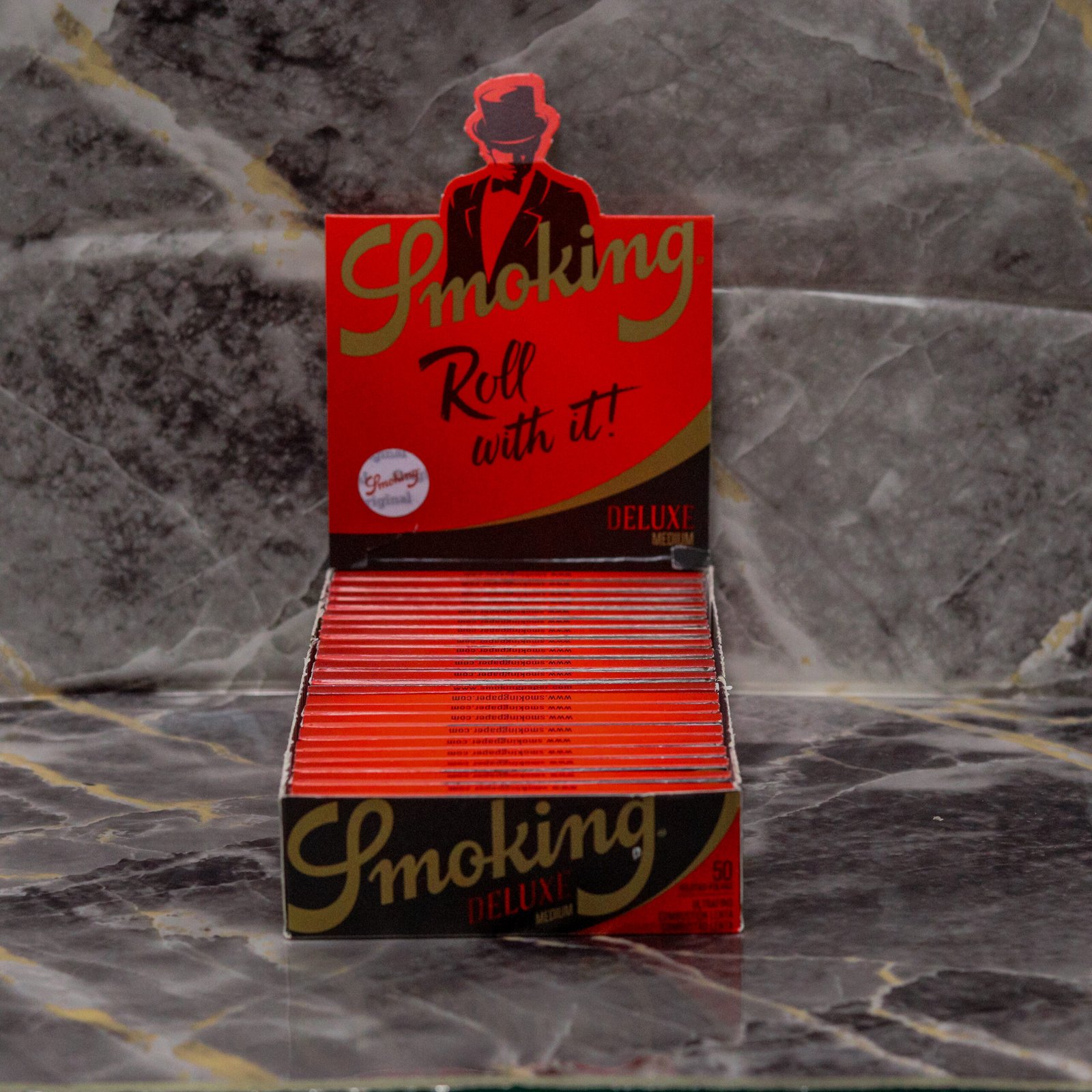 Seda Smoking 1/4 Deluxe (Caixa com 25 Livretos)