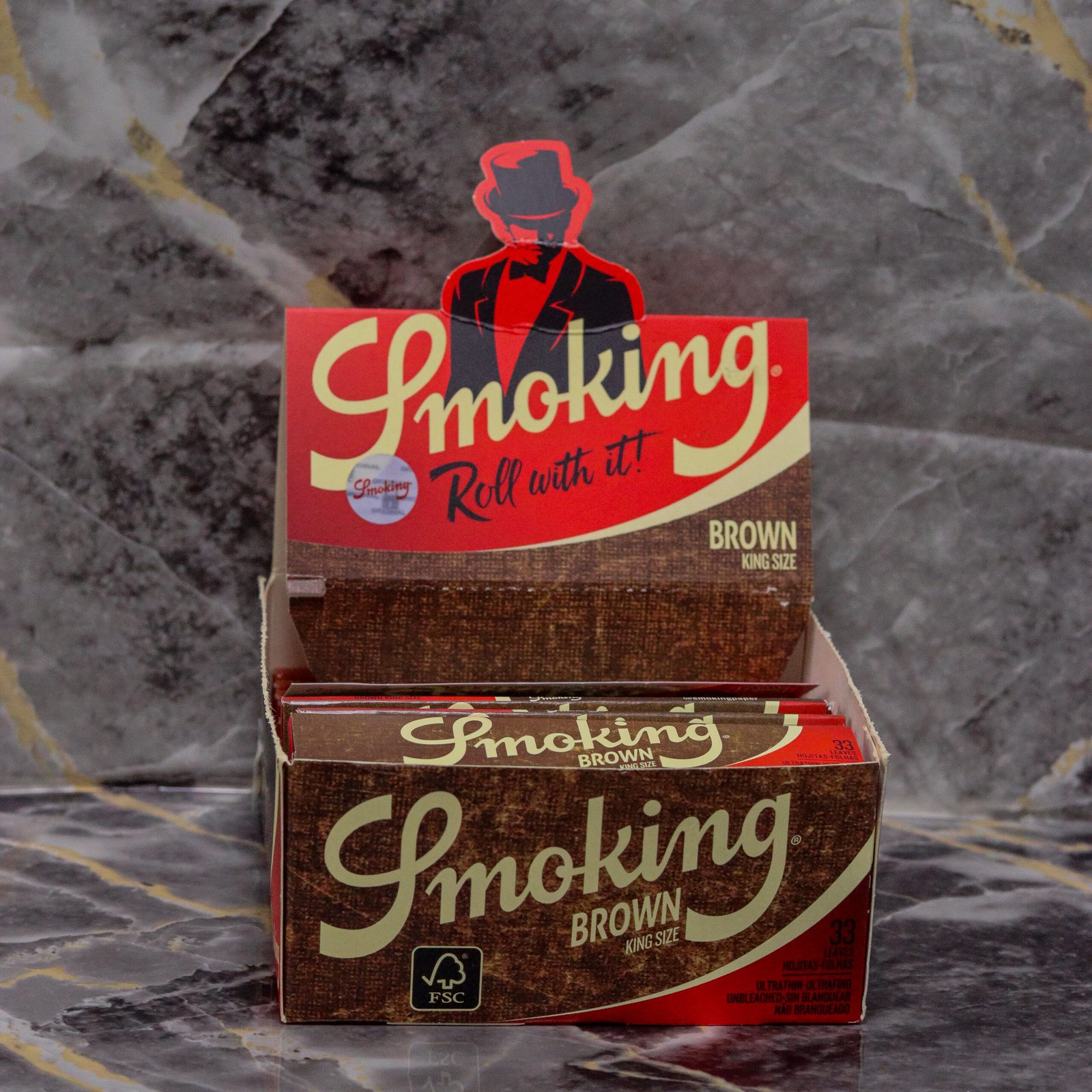 Smoking Marrom (Caixa com 50 Livretos)