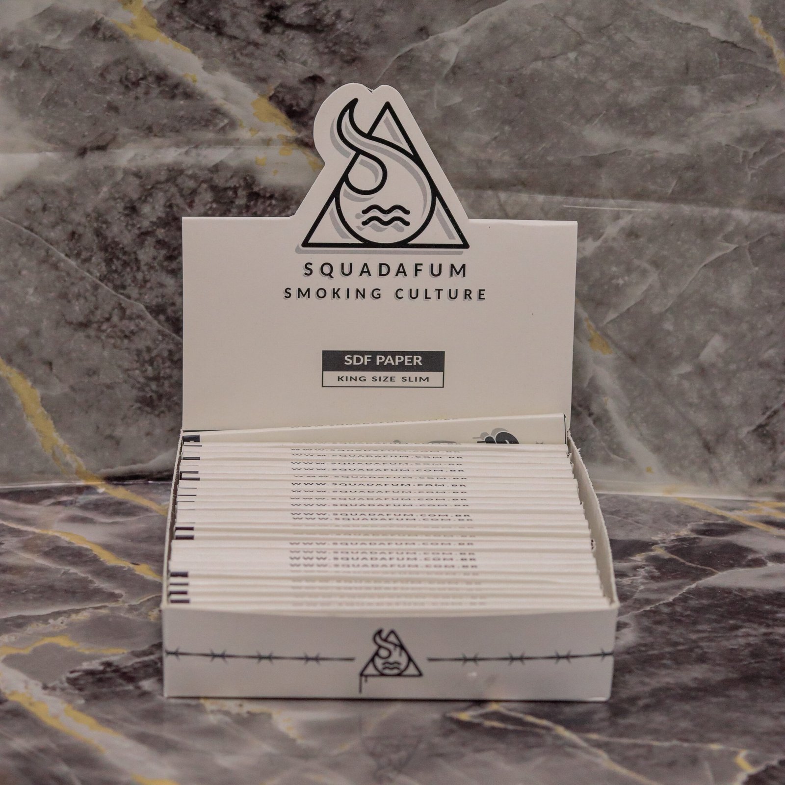 Squadafum King Size Slim – Caixa com 25 Unidades