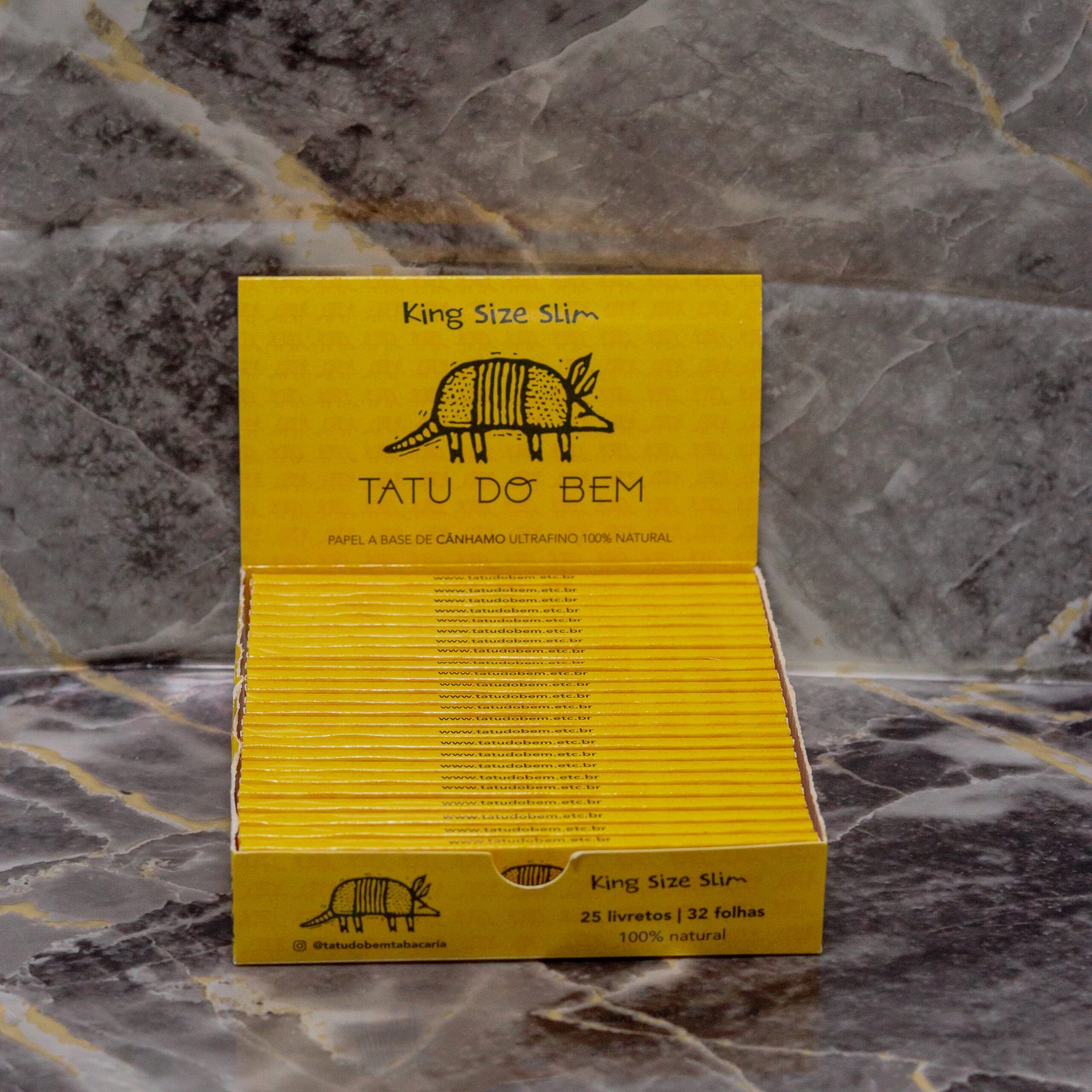Tatu do Bem King Size Slim – Caixa com 25 Unidades