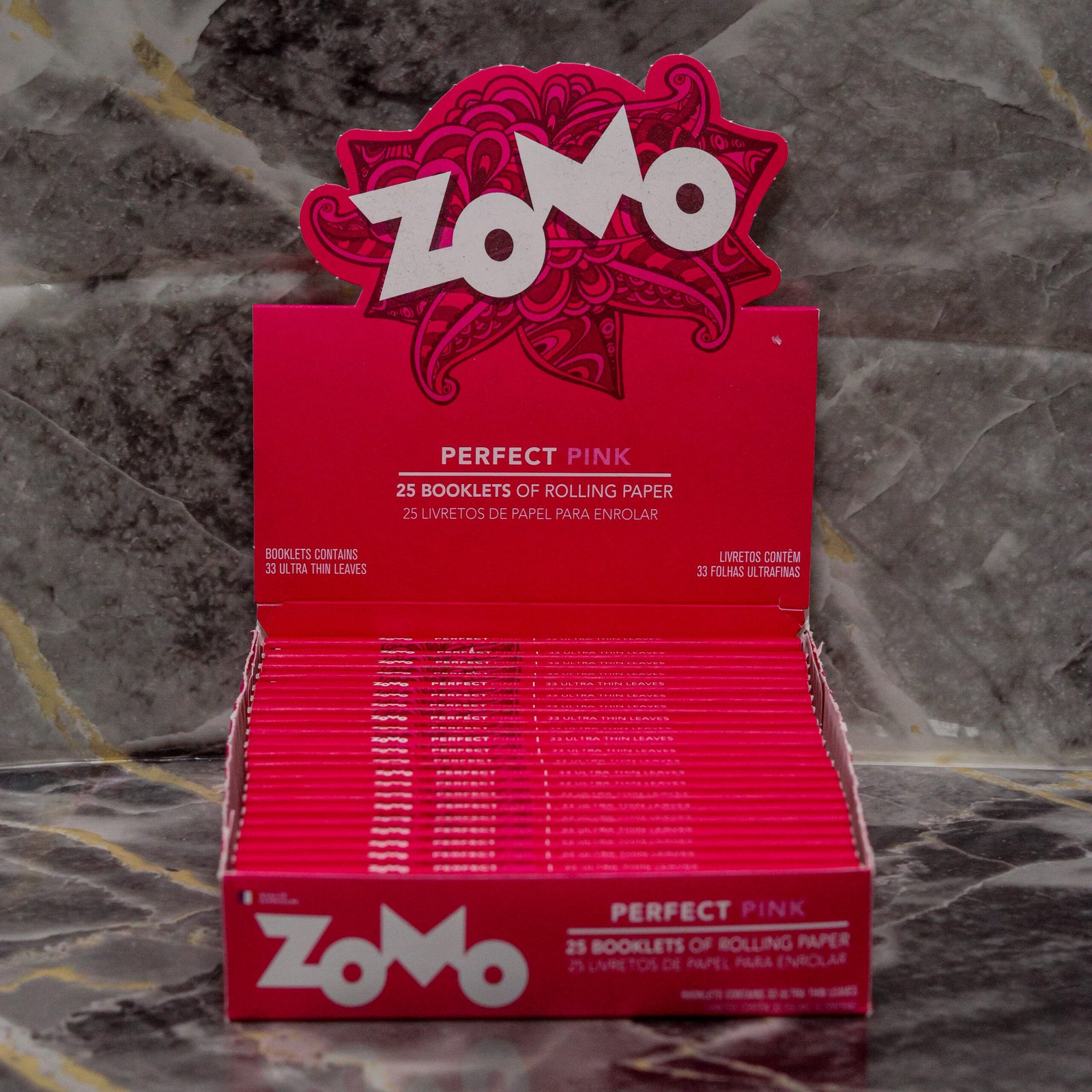 Zomo Paper Perfect Pink – Caixa com 25 Unidades