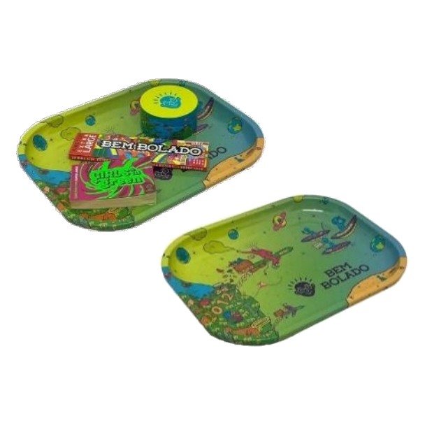 Bandeja Bem Bolado Ferro 18x14cm