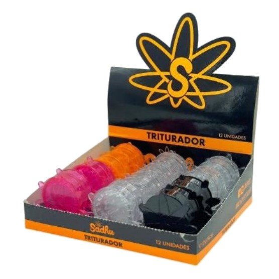 Dichavador Sadhu Policarbonato Peq. — Display com 12 unidades