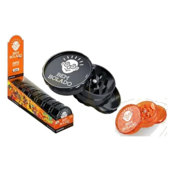Dichavador Bem Bolado Policarbonato — Display com 7 unidades