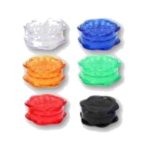 Dichavador de Acrílico Honey Puff — Display com 12 unidades