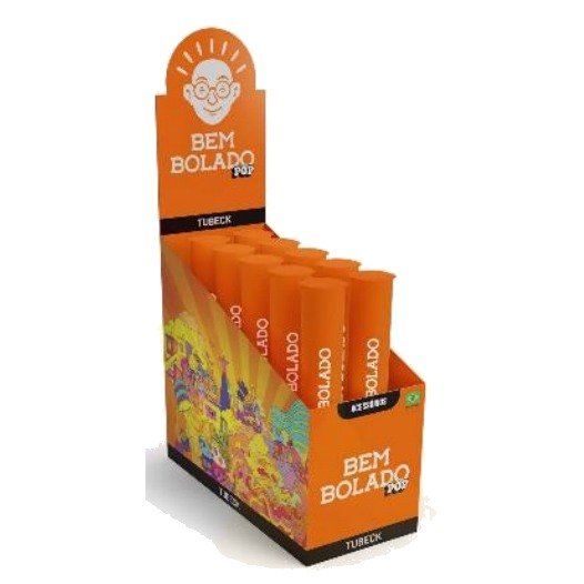 Tubeck Bem Bolado POP — Display com 10 unidades