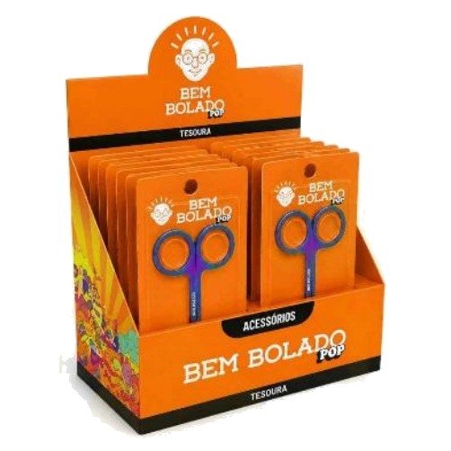 Tesoura Bem Bolado POP — Display com 10 unidades