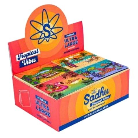 Piteira Sadhu Tropical Ultra Large — Display com 20 unidades