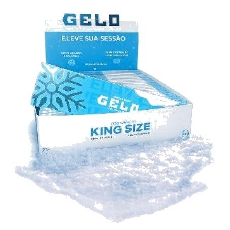Seda GELO King Size — Display com 25 unidades
