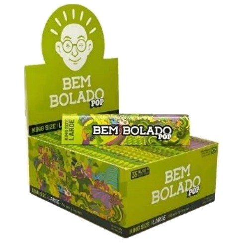 Seda Bem Bolado Pop King Size Large — Display com 50 unidades
