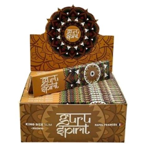 Seda Guru Spirit KS Brown Slim — Display com 40 unidades