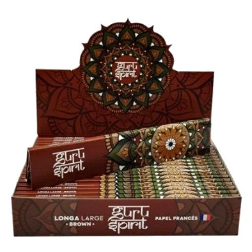 Seda Guru Spirit Longa Brown Large — Display com 20 unidades