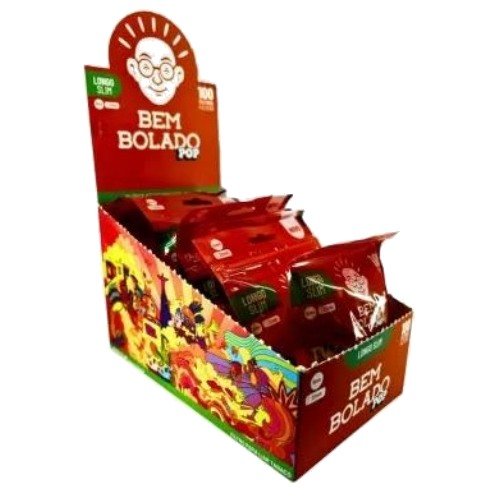 Filtro Bem Bolado POP Clássico Longo — Display com 10 unidades