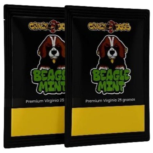 Tabaco Crazy Dogs Beagle Mint — Display com 5 unidades
