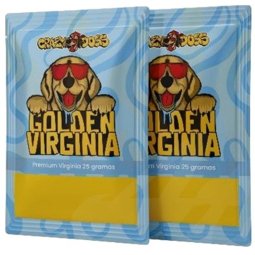 Tabaco Crazy Dogs Golden Virginia — Display com 5 unidades