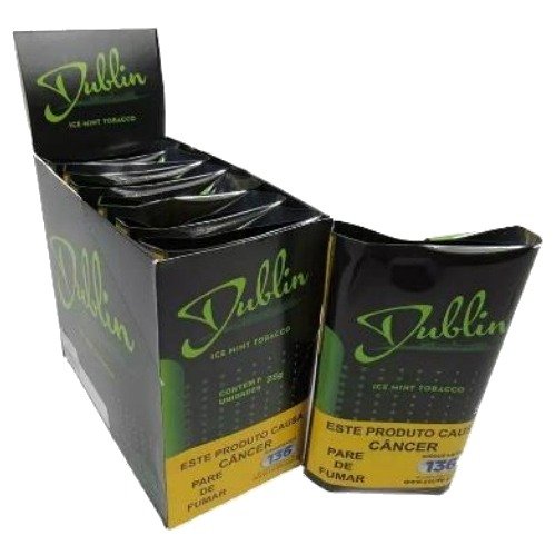 Tabaco Dublin Menta — Display com 6 unidades