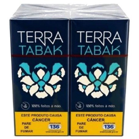 Tabaco bolado Terra Tabak — Display com 10 unidades