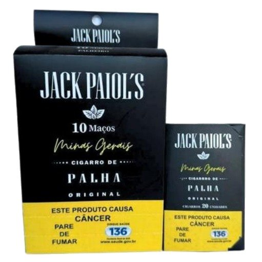 Jack Paiol’s sem Piteira Tradicional — Display com 10 Carteiras