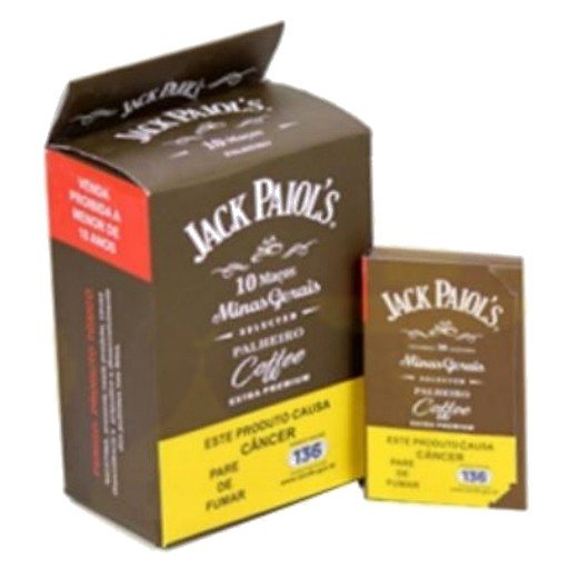 Jack Paiol’s sem Piteira Coffee — Display com 10 Carteiras
