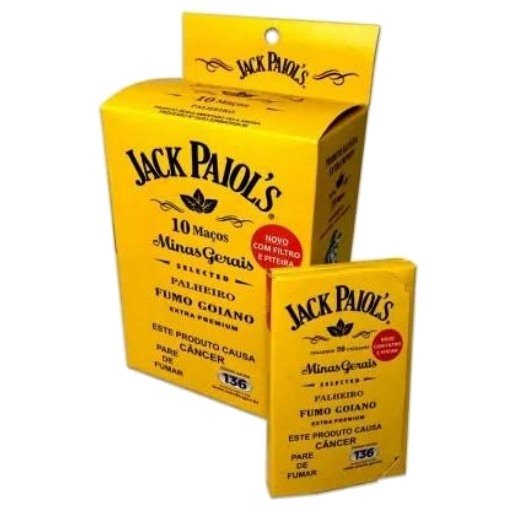 Jack Paiol’s com Piteira Goiano — Display com 10 Carteiras