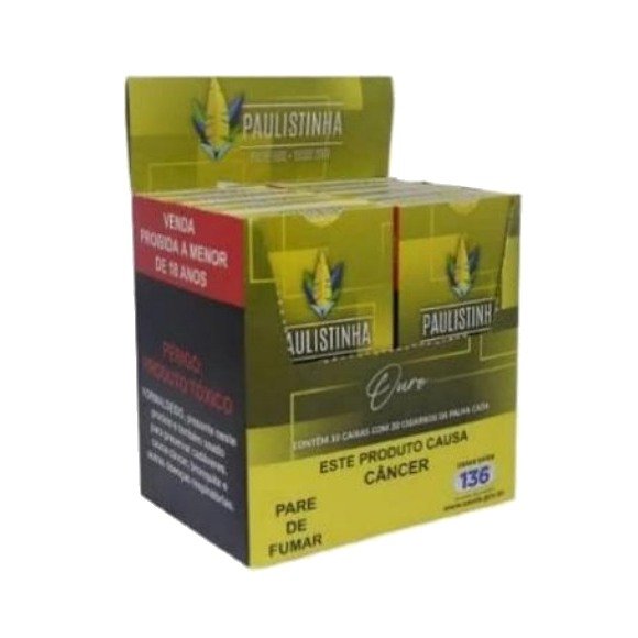 Paulistinha Ouro – Sem Filtro — Display com 10 Carteiras