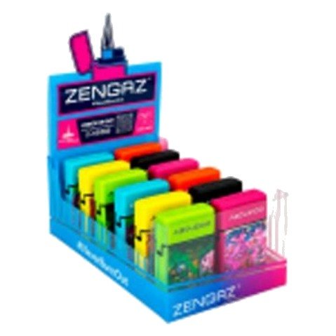 Isqueiro Maçarico Abduzido ZL-30 — Display com 12 unidades